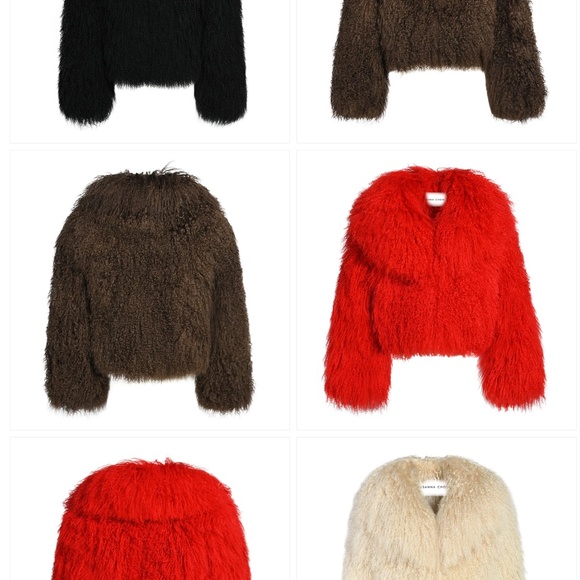 Susanna Chow CARRIE Shearling Coat • Size Small - Picture 4 of 9